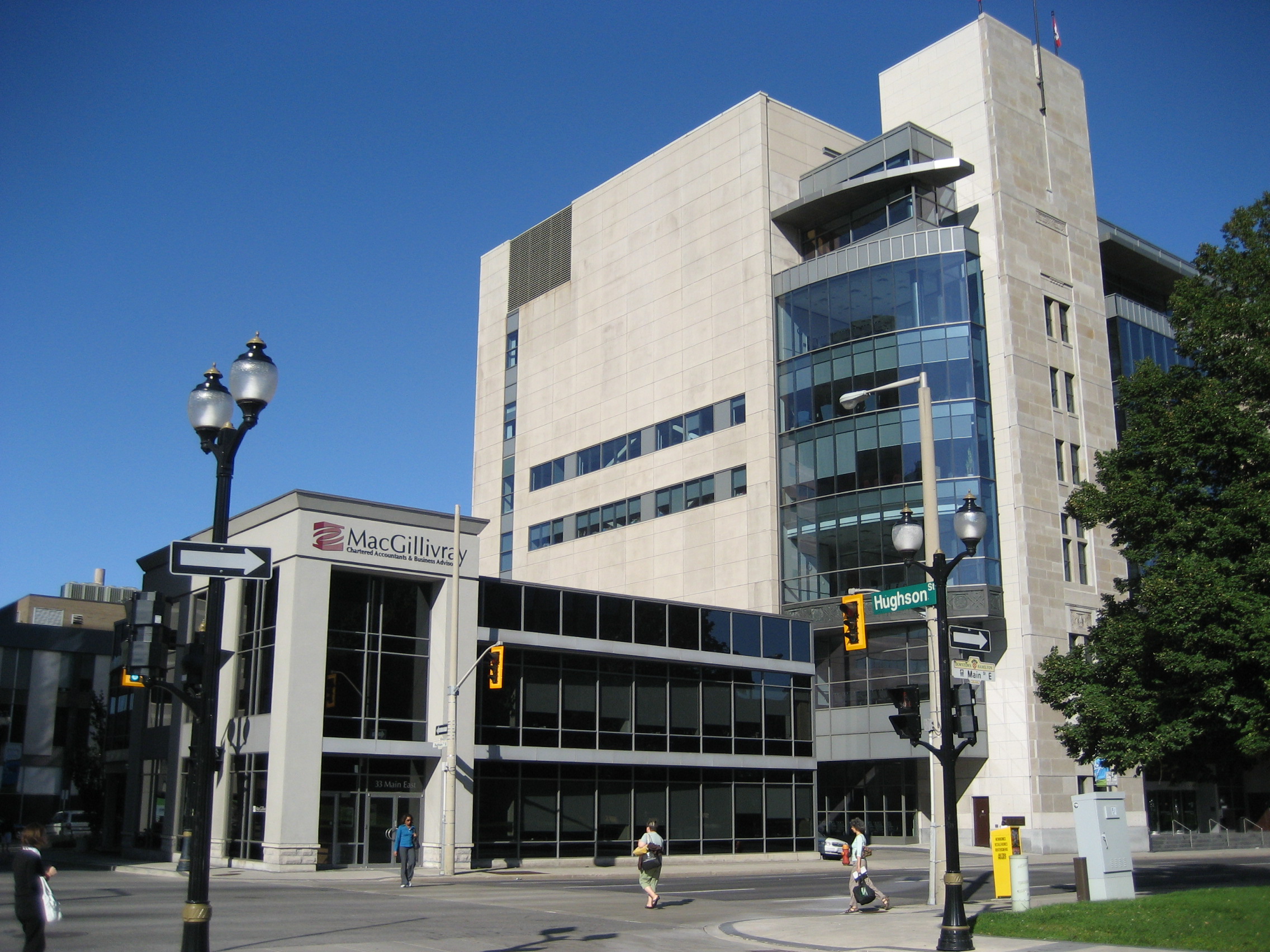 John Sopinka Courthouse at 45 Main Street East Hamilton Ontario, Hamilton criminal court