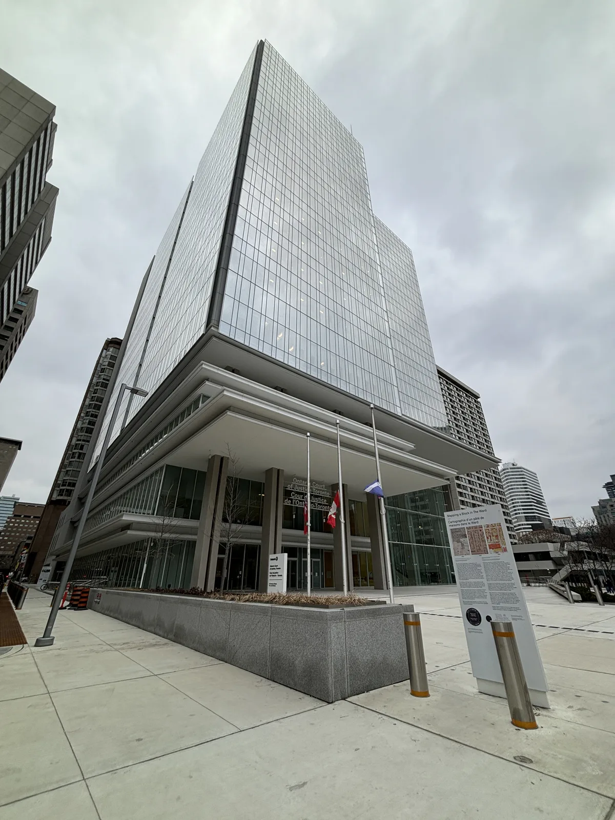 Ontario courthouse — Hearing of Necessity expropriation challenge Ontario